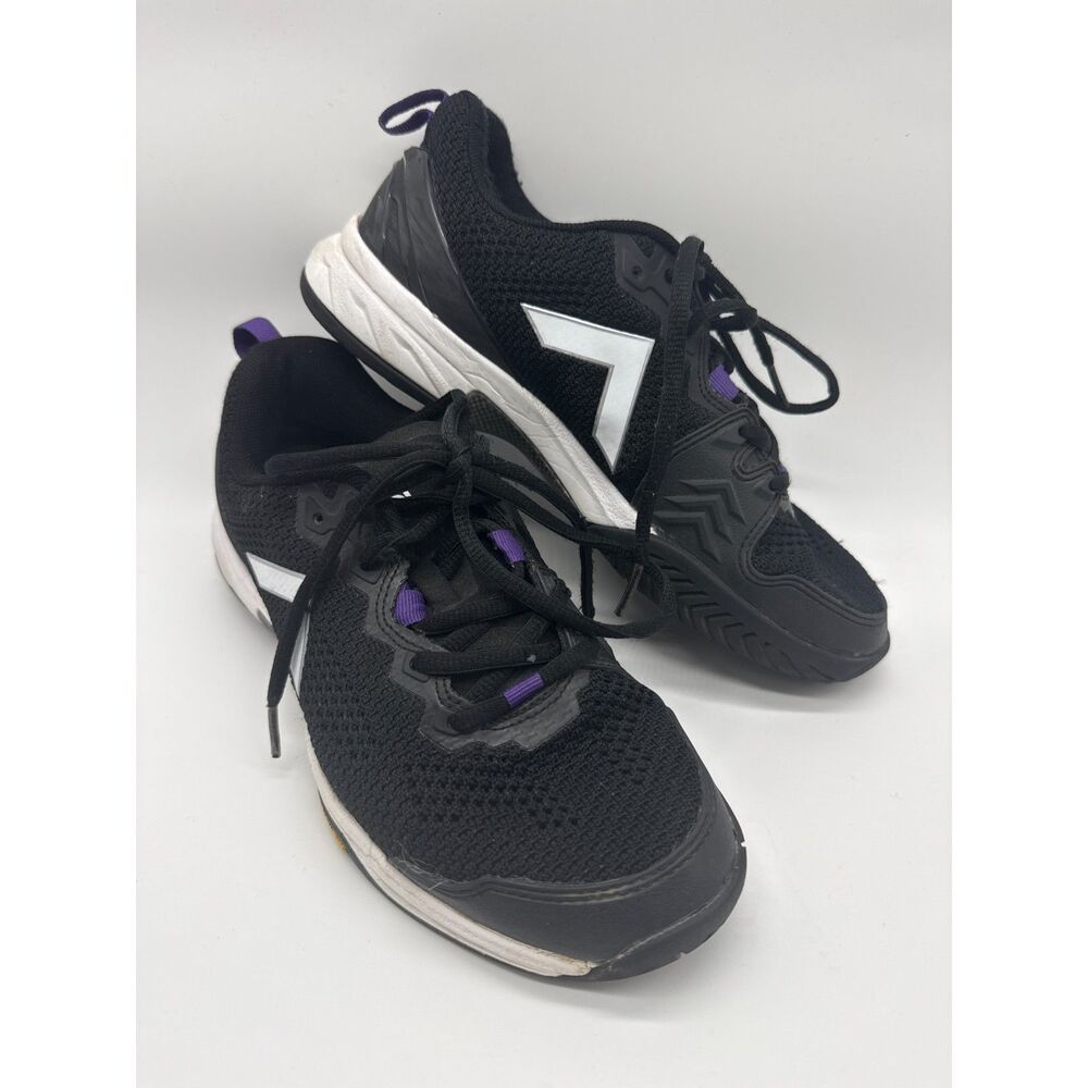Tyrol Velocity V Pickleball Shoes Womens 8 Black Purple Vibram Sole